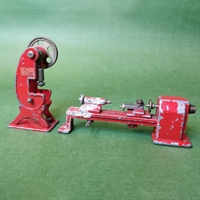 H. Lange metalmaskiner til gammel dampmaskine gammelt metal legetøj 